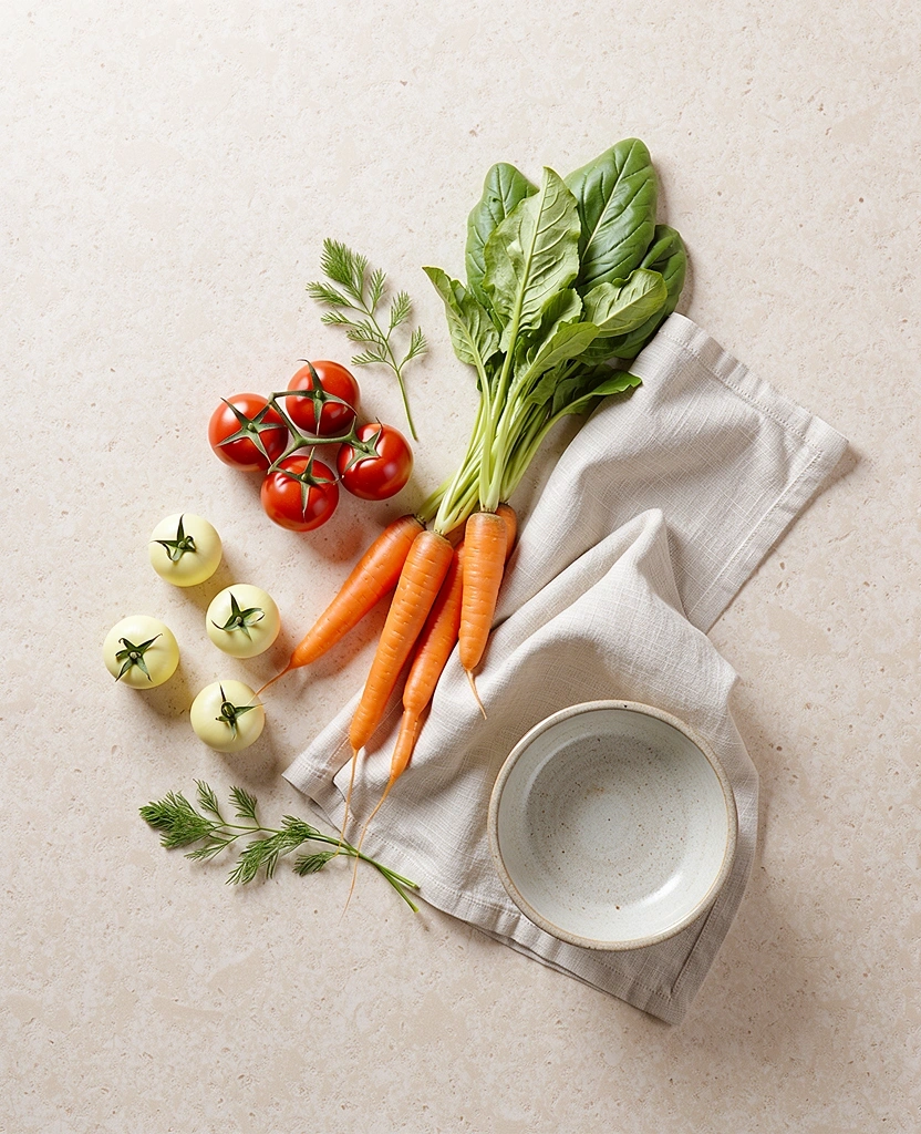 Seasonal whole foods preparation